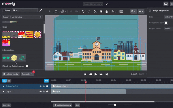 Create your own free animations with Moovly